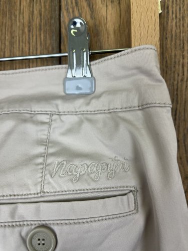 Přírodní kalhoty Napapijri 97 % bavlna