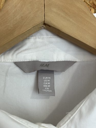 Bavlněná košile H&M 73 % bavlna