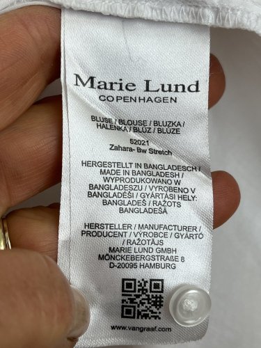 Bavlněná tunika Marie Lund 75 % bavlna