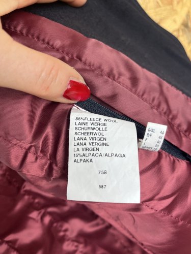 Námořní kabát SympaTex 85 % vlna 15 % alpaka