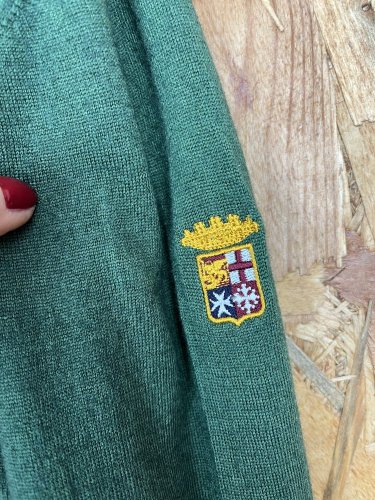 Pánský kardigan Marina Militare 100 % merino vlna