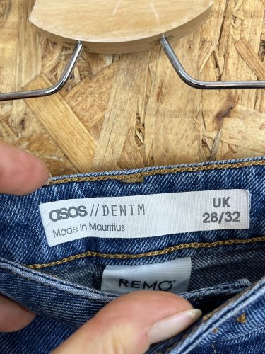 Džíny ASOS 99 % bavlna