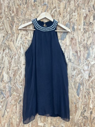 Hedvábný top Made in Italy 100 % hedvábí