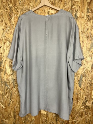 Oversize hedvábná tunika Made in Italy 100 % hedvábí