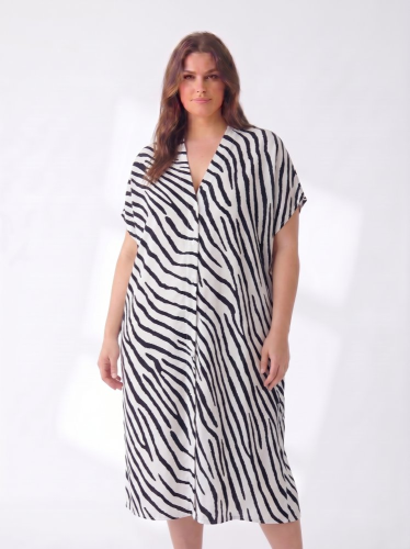 Oversize šaty H&M 100 % polyester