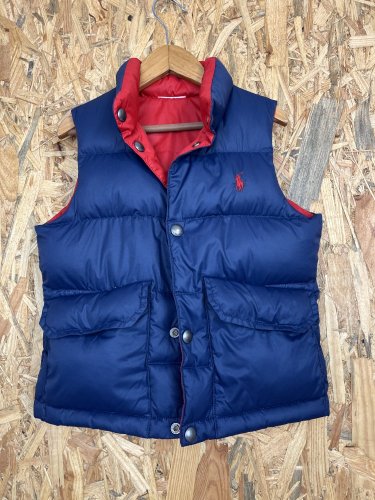 Dětská oboustranná vesta Ralph Lauren 75 % kachní peří