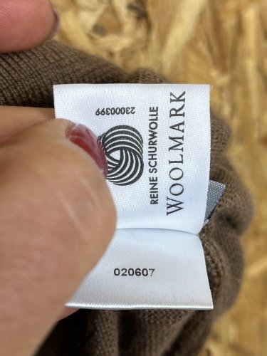 Pánská vesta Woolmark 100 % vlna