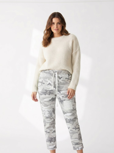 Skinny kalhoty Made in Italy 65 % viskoza