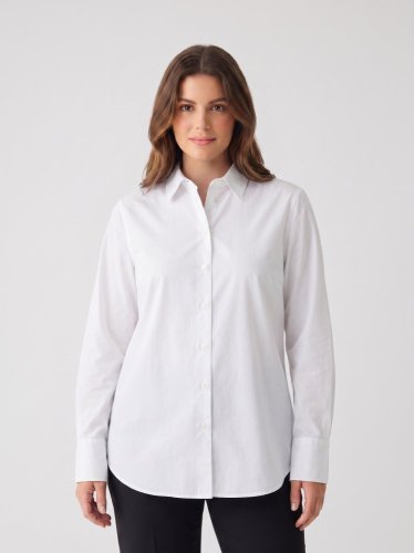 Bavlněná košile H&M 73 % bavlna