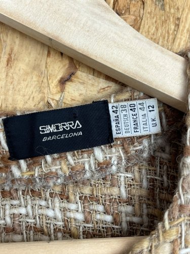 Oversize přehoz Simorra 98 % vlna