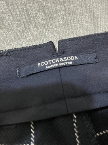 Široké kalhoty Scotch&Soda s podílem bavlny a polyesteru