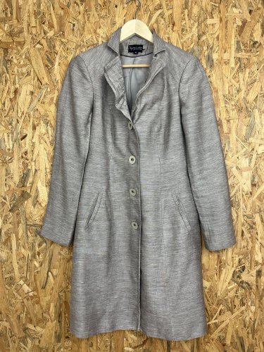 Lněný kabát Comma, 54 % len 41 % viskoza