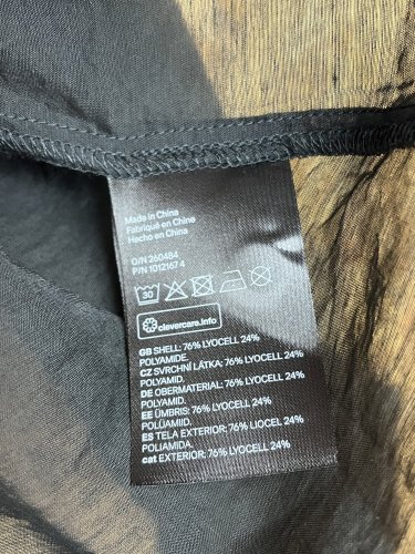 Tunika H&M 76 % lyocel