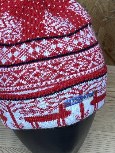 Dětská čepice Kamakids 50 % vlna