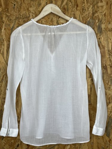 Přírodní tunika ZARA s podílem bavlny a lnu