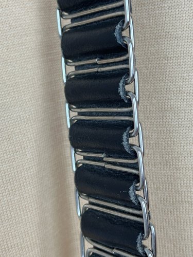 Kožený pásek Made in Italy 100 % kůže