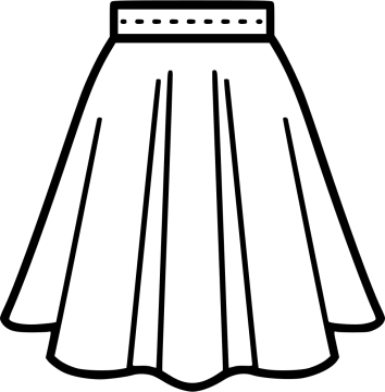 Sukně - Materiál - ramie
