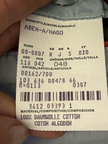 Luxusní pánský blejzr Hugo Boss 100 % bavlna