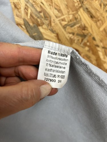 Teplákové sako Made in Italy 95 % bavlna