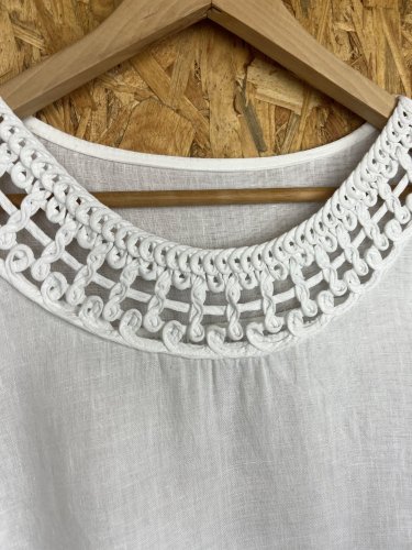 Lněná tunika Made in Italy 100 % len