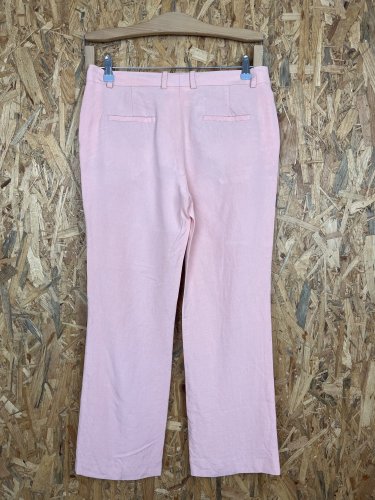 Přírodní kalhoty ZARA s podílem bavlny a lnu