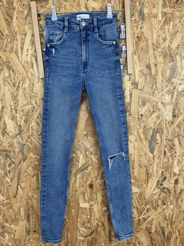 Skinny džíny ZARA s podílem bavlny a elastanu