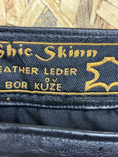 Kožená sukně Shic Skinn 100 % kůže