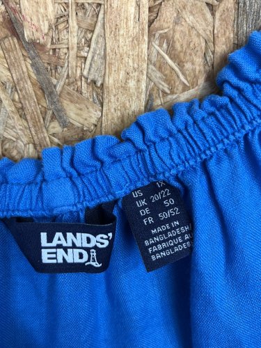 Lněná tunika Lands`End 100 % len