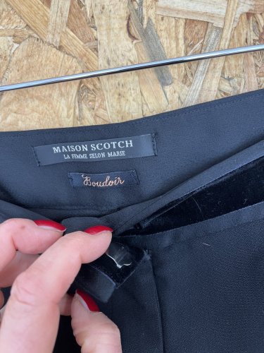 Široké kalhoty Maison Scotch 100 % polyester