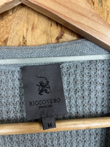 Prodloužený kardigan Riccovero 45 % vlna 33 % kid mohér