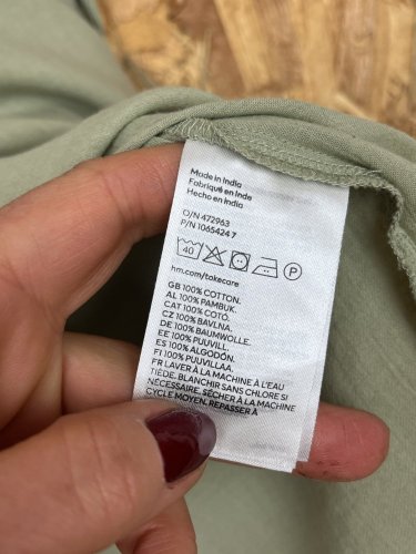 Oversize tunika H&M 100 % bavlna