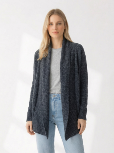 Oversize kardigan Superdry 15 % vlna 5 % alpaka