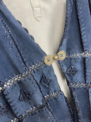 Námořní vesta Handmade 100 % kůže