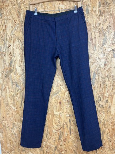 Pánské kalhoty Hugo Boss s podílem vlny a polyamidu