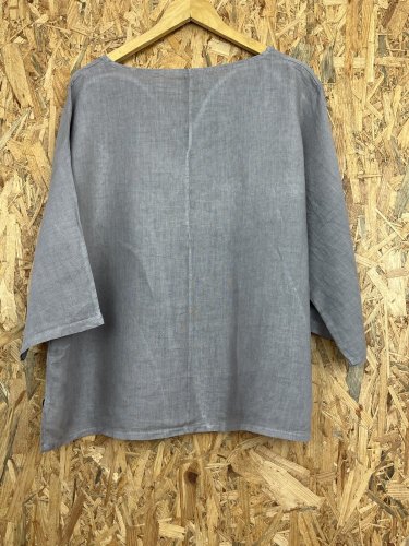 Oversize tunika Made in Italy 100 % len