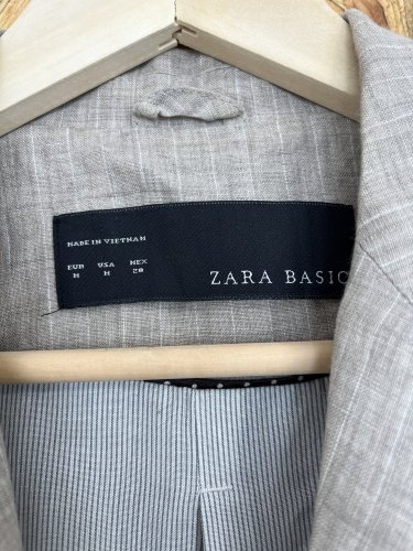 Lněné sako ZARA 100 % len