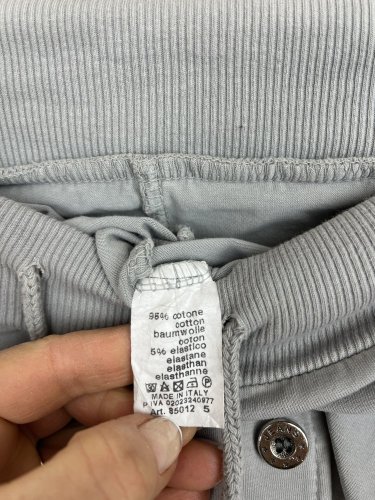 Bavlněné kalhoty Made in Italy 95 % bavlna