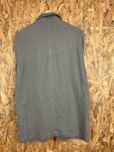 Prodloužené sako ZARA 55 % len 45 % bavlna