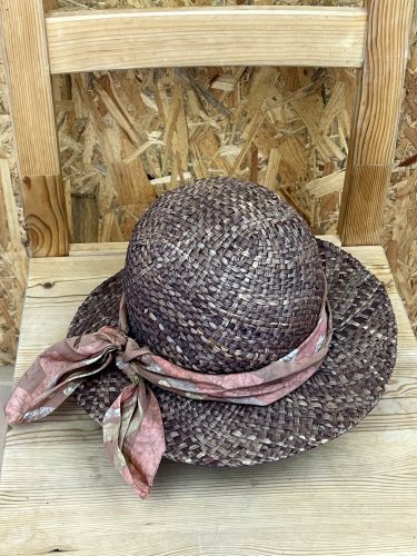 Slaměný klobouk Made in Italy 100 % papír