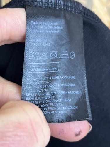 Teplákové šaty H&M 100 % bavlna