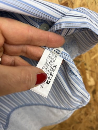 Pánská košile Armani jeans 70 % bavlna