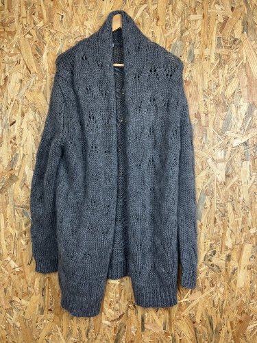 Prodloužený kardigan Vanilia 20 % vlna 10 % alpaka