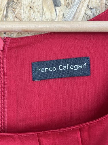 Bavlněné šaty Franco Callegari 100 % bavlna