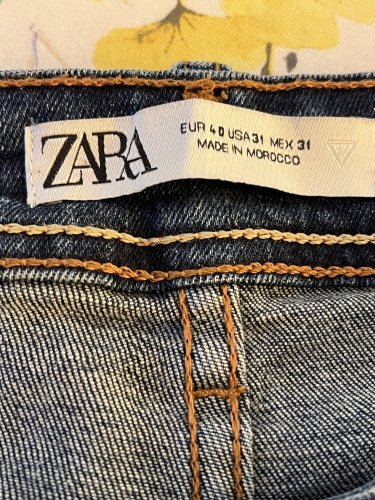 Skinny džíny ZARA 98 % bavlna