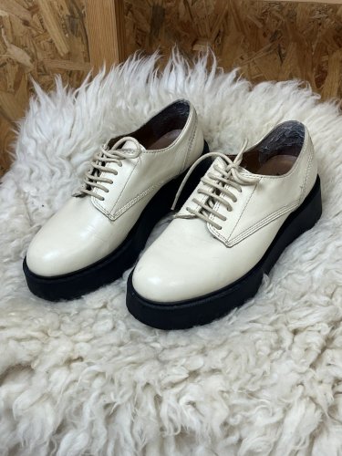 Kožené boty ZARA 100 % kůže