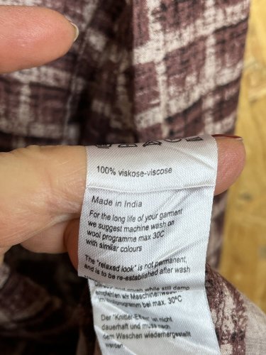 Oversize šaty Masai 100 % viskoza