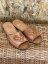 Zánovní kožené pantofle Made in India 100 % kůže