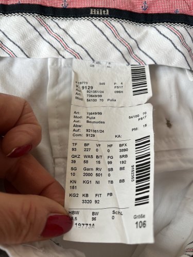 Pánské kraťasy Hiltl 96 % bavlna