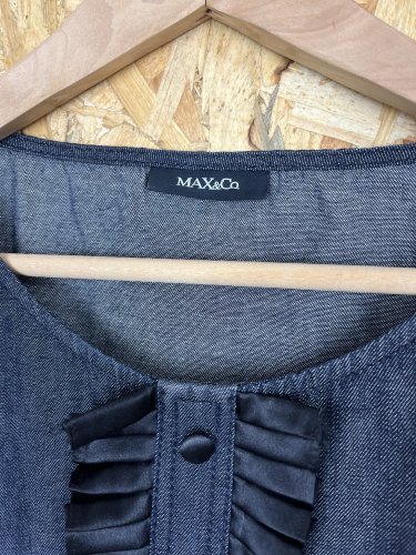 Nadčasové šaty MaxCo. 97 % polyester