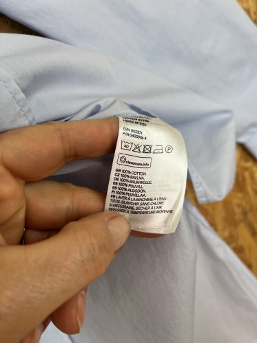 Prodloužená košile H&M 100 % bavlna